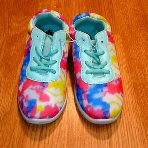NWT Girls Multi-Colored Sneakers